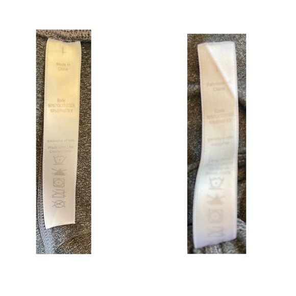 L7 Sport Essentials Women's Capri Leggings with Phone Pocket, Size L - Picture 4 of 4